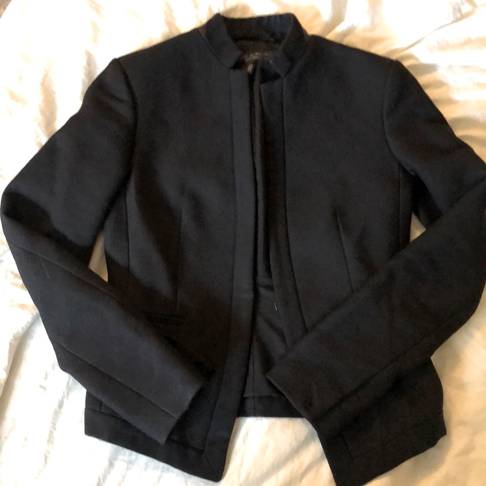 Rag and bone black jacket sz 2